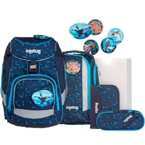 Ergobag Skoletaskesæt - Pack - Deep DiveBear - OneSize - Ergobag Skoletaske