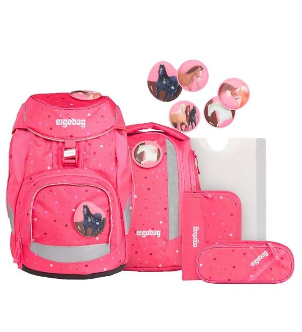 Ergobag Skoletaskesæt - Pack - Horse DreamBear - OneSize - Ergobag Skoletaske