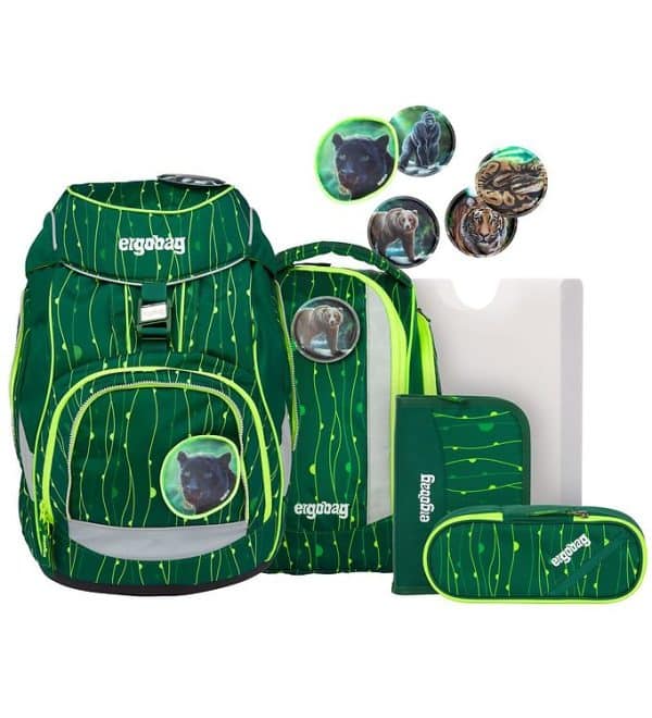 Ergobag Skoletaskesæt - Pack - RambazamBear - OneSize - Ergobag Skoletaske