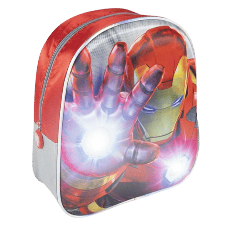 Marvel 3D Ironman Avengers Skoletaske