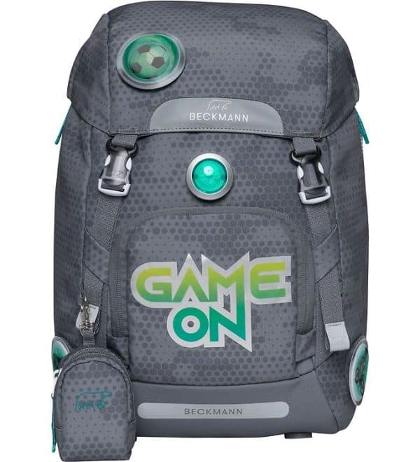 Beckmann Skoletaske - Classic - Game On - OneSize - Beckmann Skoletaske