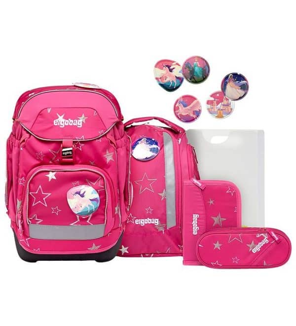 Ergobag Skoletaskesæt - Pack - StarlightBear - OneSize - Ergobag Skoletaske