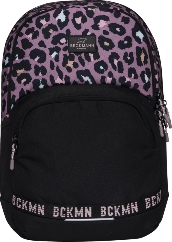Skoletaske Beckmann mellemtrin sport jr dark safari 30 L