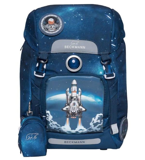 Beckmann Skoletaske - Classic - Space Mission - OneSize - Beckmann Skoletaske