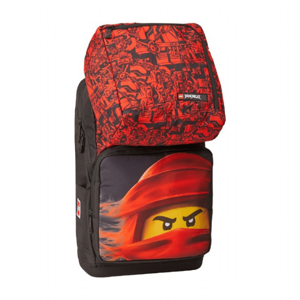 Lego Ninjago Rød Optimo Plus Skoletaske