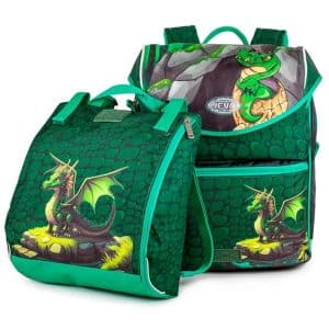 JEVA Intermediate Skoletaske Dragon Draco