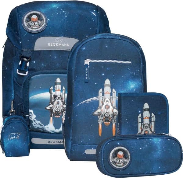 Beckmann Classic Taskesæt 22L, Space Mission, Skoletaske