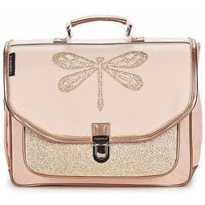 Skoletaske CARAMEL & CIE CARTABLE 38 CM LIBELLULE ROSE