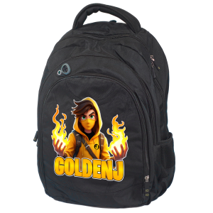 GoldenJ Flamme Skoletaske