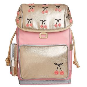 Jeune Premier Skoletaske - Cherry Pompom