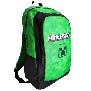 Minecraft Creepers skoletaske, 40 cm
