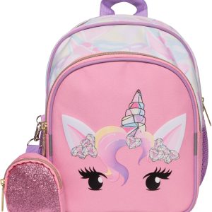 Unicorn Gems Rygsæk S, Pink, Skoletaske