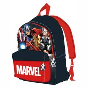 AvengersÂ® Superhelte Skoletaske Sort/Rød