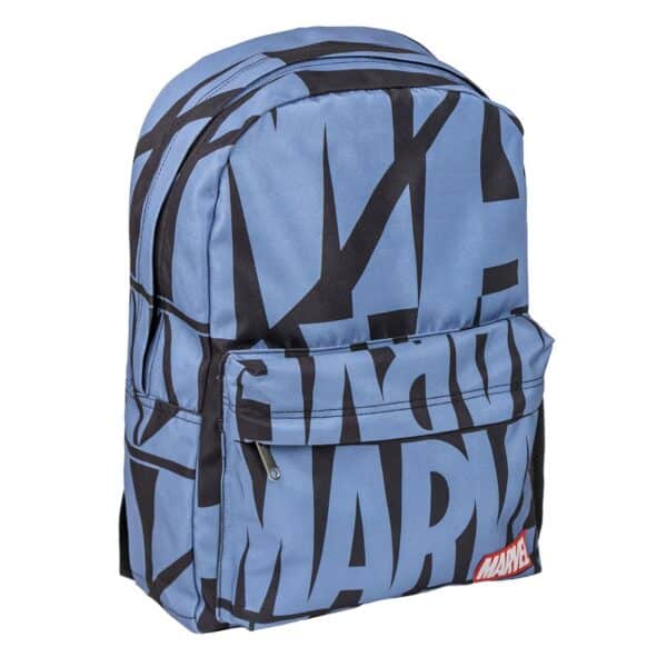 MarvelÂ® Logo Skoletaske Blå