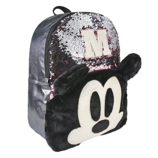 Mickey MouseÂ® Glitter Skoletaske