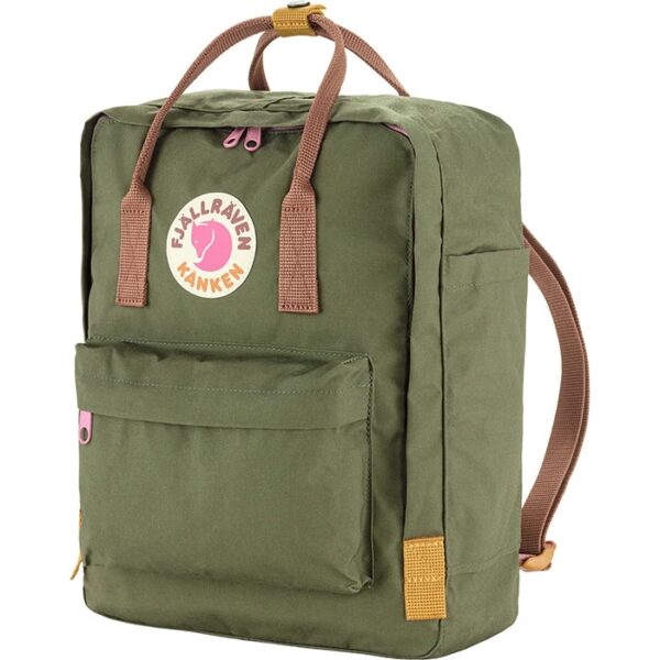 Fjällräven Kånken Koncept 16L-green / khaki dust - Skoletasker / -rygsække