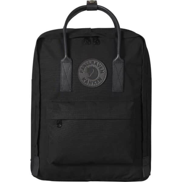 Fjällräven Kånken No. 2 Black/Black taske - Skoletasker / -rygsække