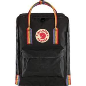 Fjällräven Kånken Rainbow 16L-black - Skoletasker / -rygsække