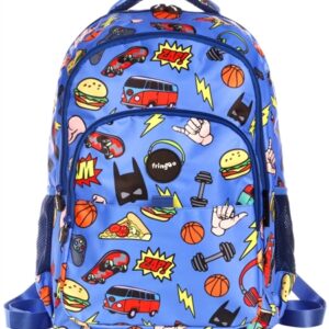 FRINGOO Skoletaske Motiver