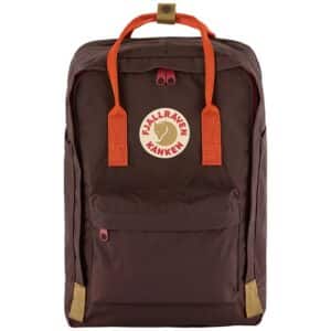 Fjällräven Kånken Koncept Laptop 15''-black oak-rowan red - Skoletasker / -rygsække